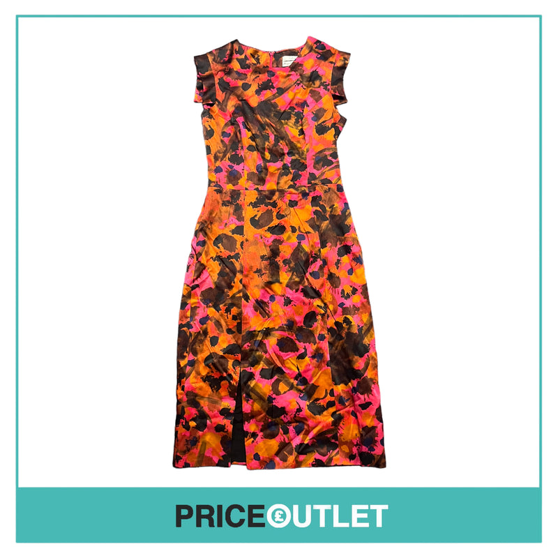 Erdem - Pink Multicoloured Sleeveless Dress - Size 10 - BRAND NEW WITH TAGS