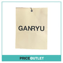 Comme des Garçons Ganryu - Mens Black and Grey Geometric Drawstring Trousers - Size S - BRAND NEW WITH TAGS