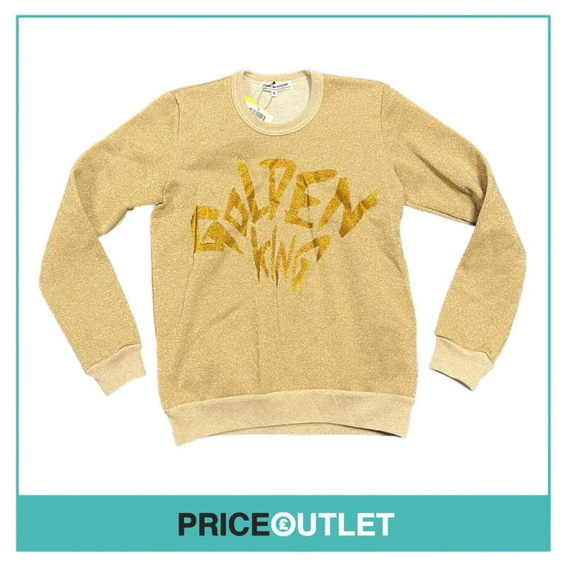 Comme des Garçons - Gold Rush Jumper - Size S - BRAND NEW WITH TAGS