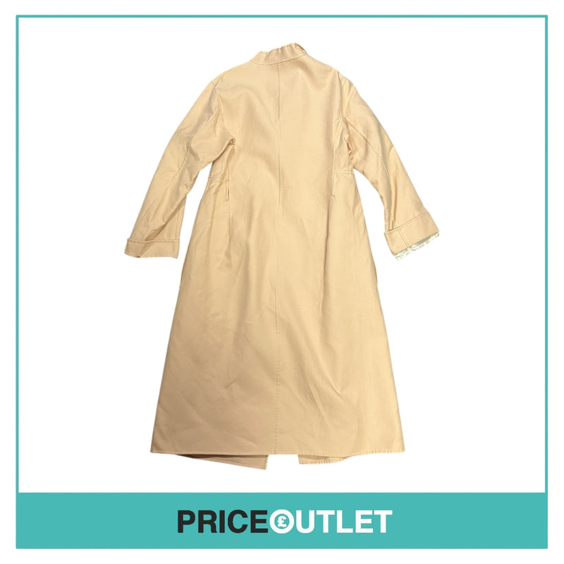 Jil Sanders - Peach Long Coat - Size 36 - BRAND NEW WITH TAGS