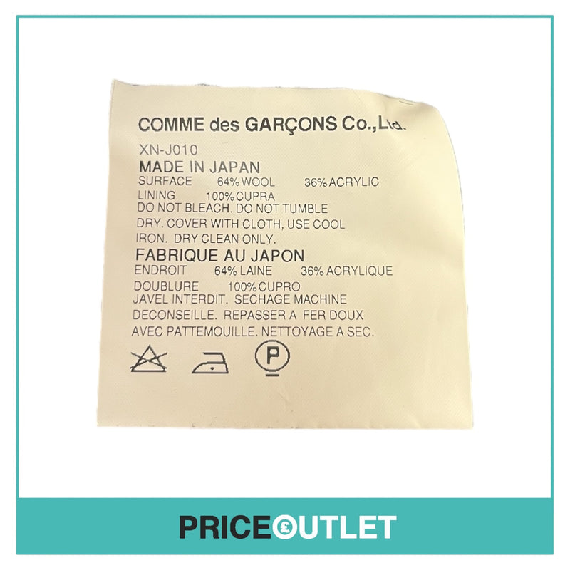 Comme des Garçons Homme Plus - Dark Grey Blazer - Size L - BRAND NEW WITH TAGS