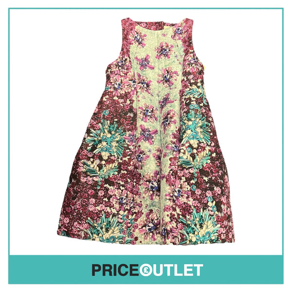 Mary Katrantzou - Purple and Blue Structured Dress - Size 10 - BRAND NEW WITH TAGS