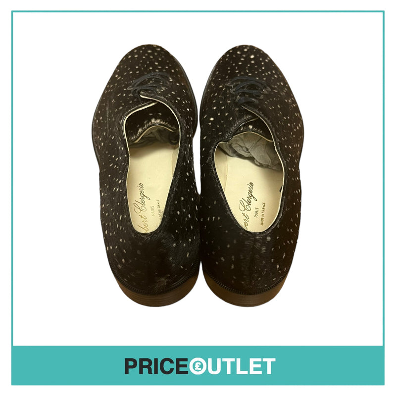 Robert Clergerie - Black Spotty Shoes - Size 37 - BRAND NEW WITH TAGS