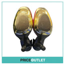 Michael Lewis - Red and Black Heels with Knot Detailing - Size 41 - BRAND NEW