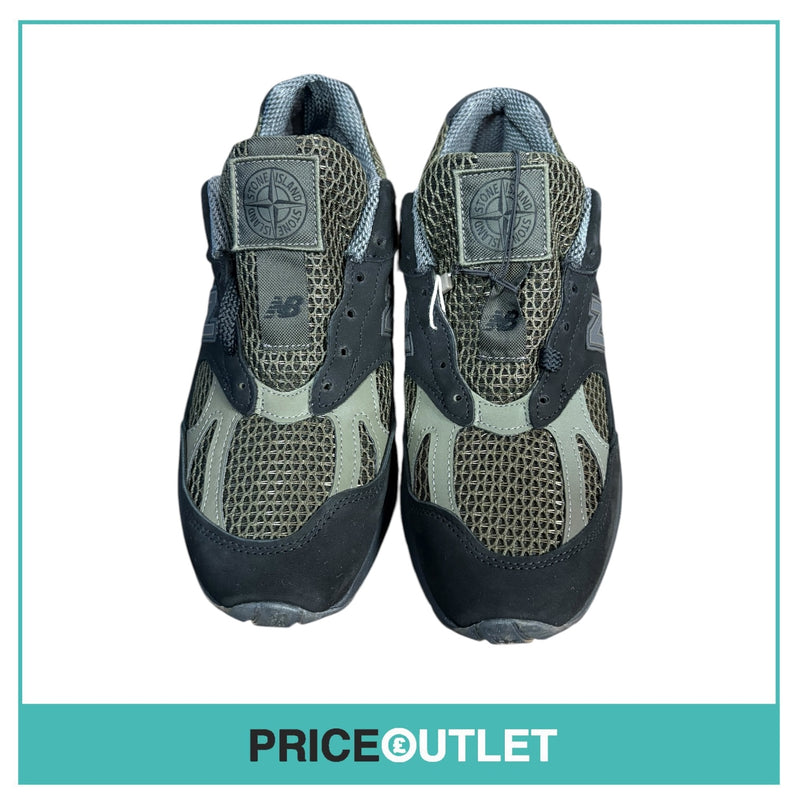 New Balance 991V2 X Stone Island Black Olive - UK 7.5
