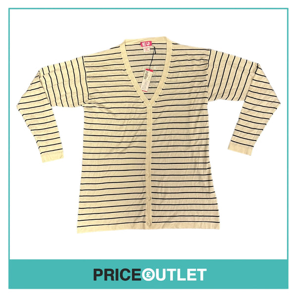 E+J - Black and White Cardigan - Size 42 - BRAND NEW WITH TAGS