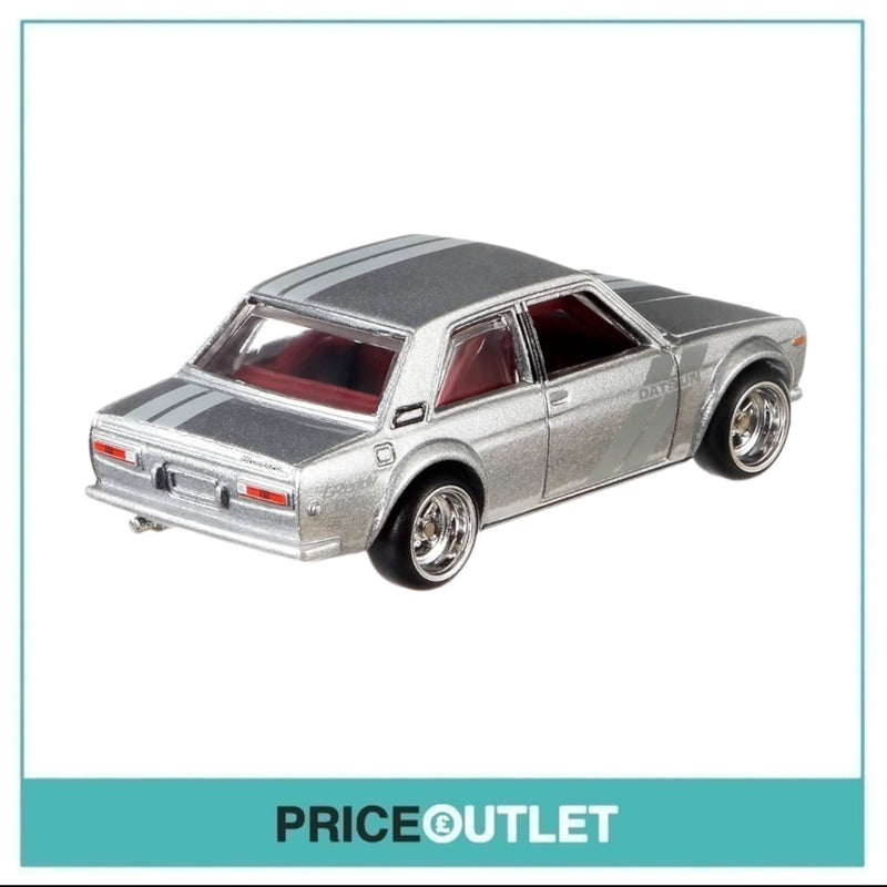 Hot Wheels Japan Historics 2 - Datsun Bluebird 510 (Silver) - Damaged Box