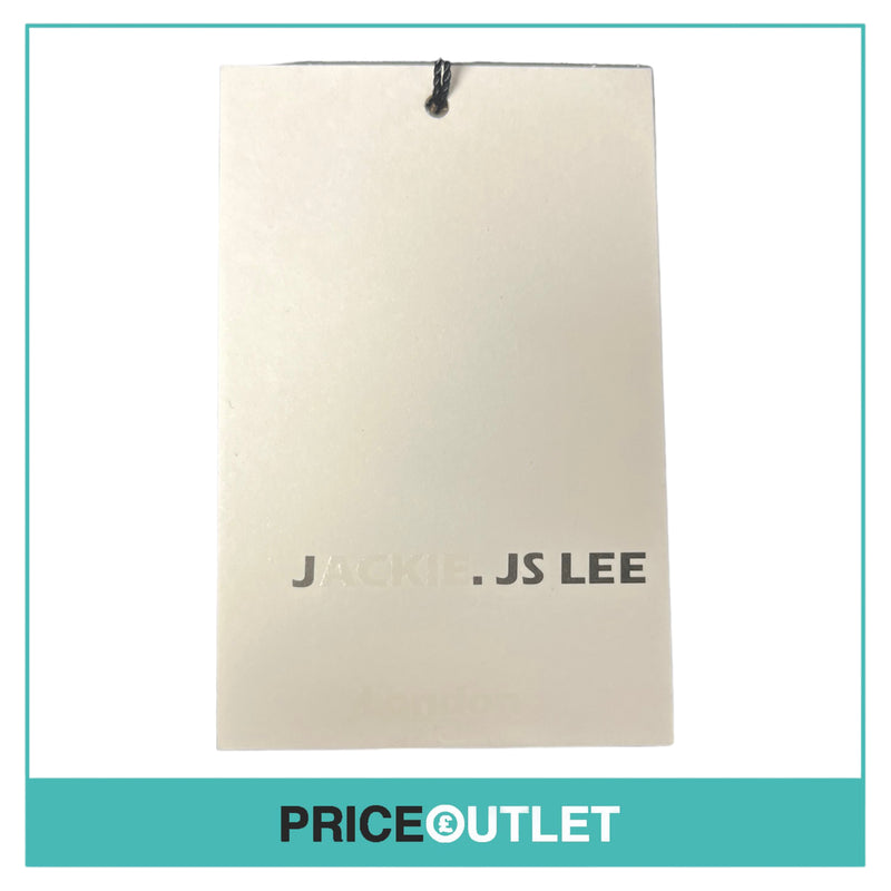 JJSLEE - Black Padded Collar Top - Size 12 - BRAND NEW WITH TAGS