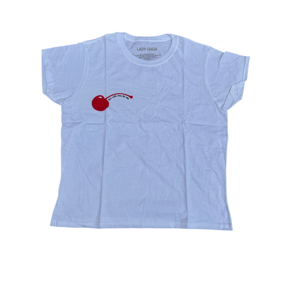 Lady Gaga X Blackpink Icecream Crop Tee - XL - Brand New