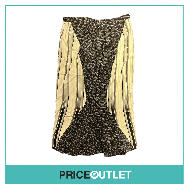 Peter Pilotto - Monochrome Printed Skirt- Size 8 - BRAND NEW WITH TAGS