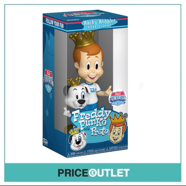 Funko - Freddy Funko with Proto Wacky Wobbler Bobble-Head