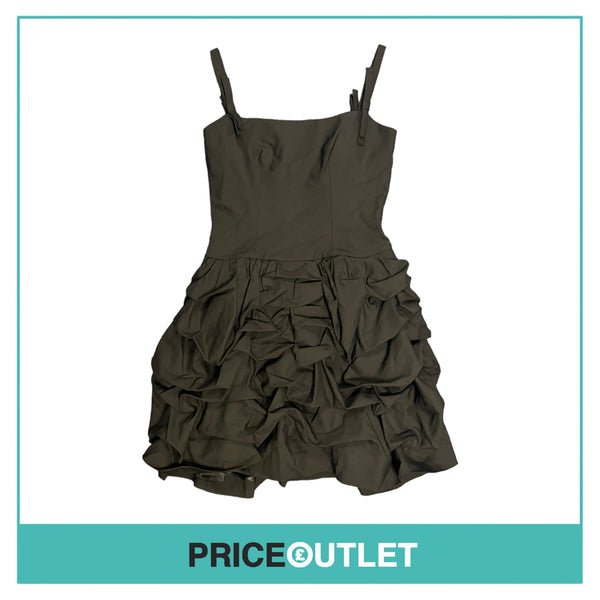 Didier Ludot - Black Dress with Ruffle Skirt - Size 40 - BRAND NEW WITH TAGS