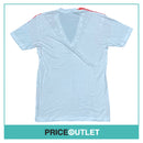 Salvor - Red and White Fingerprint T-Shirt - Size L - BRAND NEW WITH TAGS