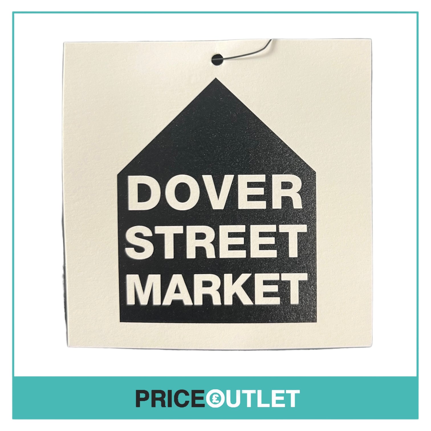 Dover Street Market - Mens Grey Shirt with Upside Down Logo - Size M - BRAND NEW