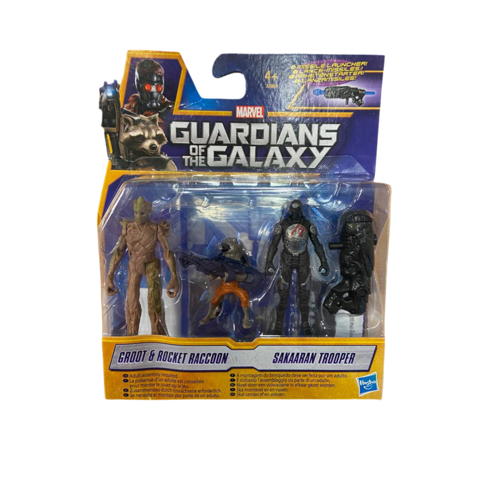 Marvel - Guardians of the Galaxy - Groot, Rocket and Sakaaran Trooper - Hasbro A7898