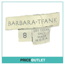 Barbara Tfank - Black Pleat Skirt with Yoke - Size 8 - BRAND NEW WITH TAGS
