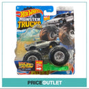 Hot Wheels Monster Trucks - Delorean Back To The Future Time Machine - Damaged Box