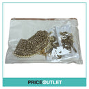 Dhiral's Creations - Gold Chocker, Earrings and Headpiece Jewellery Set - BRAND NEW IN BAG