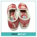 Taise by Souts - Mens Check Roses Fleece Lined Slip-On Shoes - Size 42 - BRAND NEW WITH TAGS