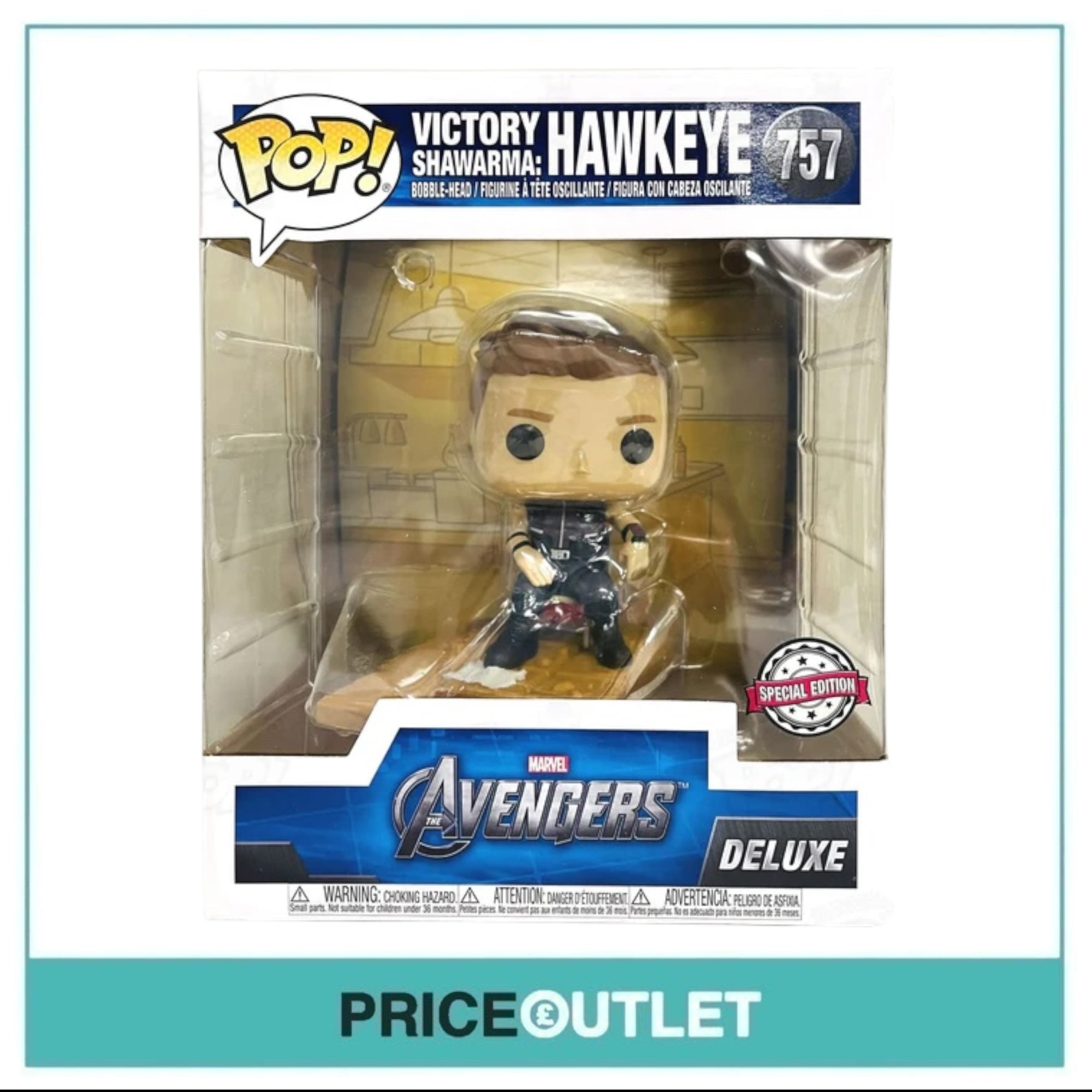 Funko - The Avengers - Victory Shawarma: Hawkeye Deluxe