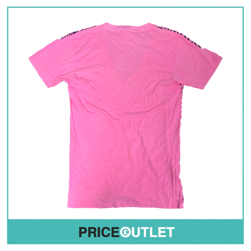 Salvor - Pink and Violet Fingerprint T-Shirt - Size M - BRAND NEW WITH TAGS