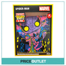 Funko - Marvel Blacklight Spider-Man Pop and Tee - Size M