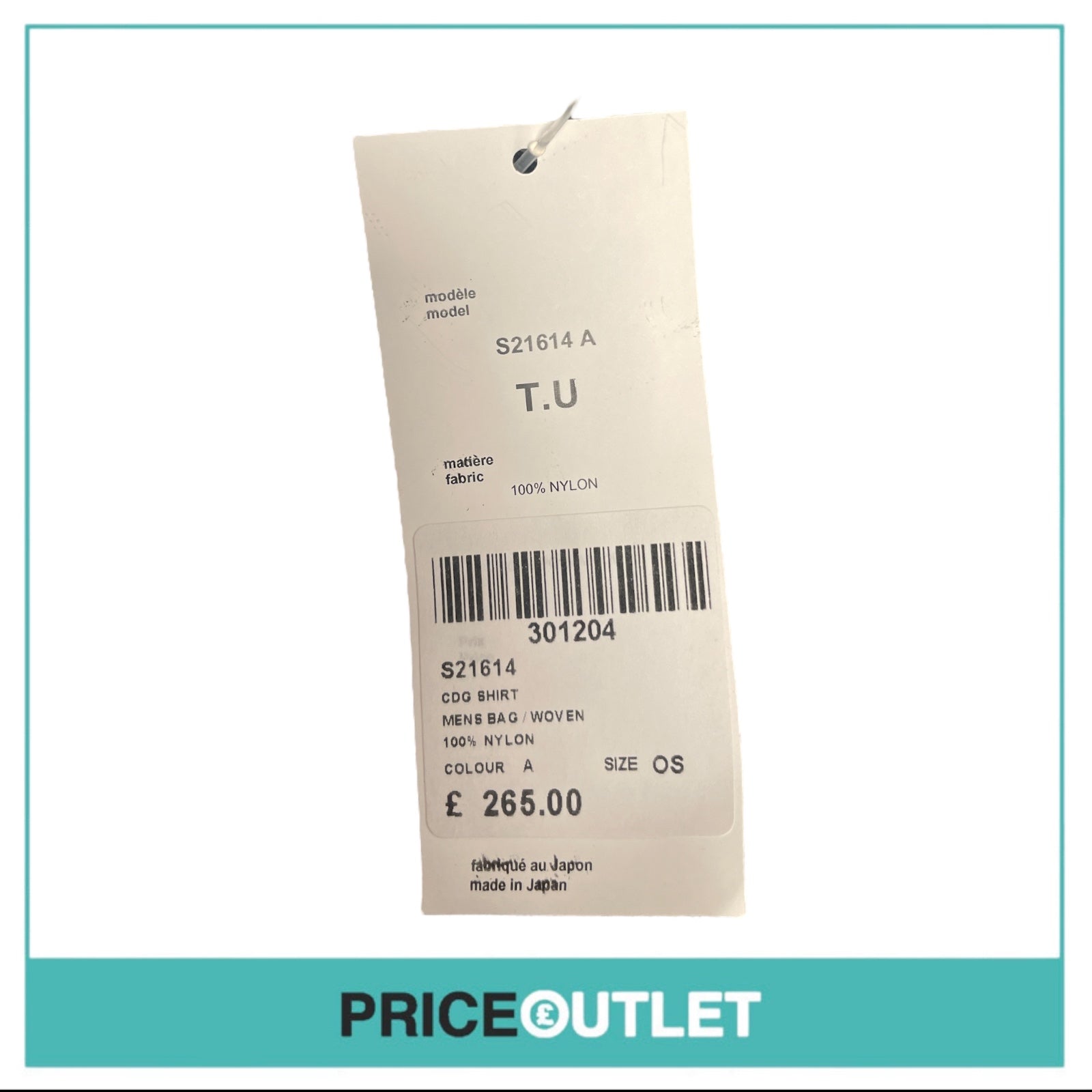 Comme des Garçons x Star Wars - Grey Tote Bag - Size OS - BRAND NEW WITH TAGS