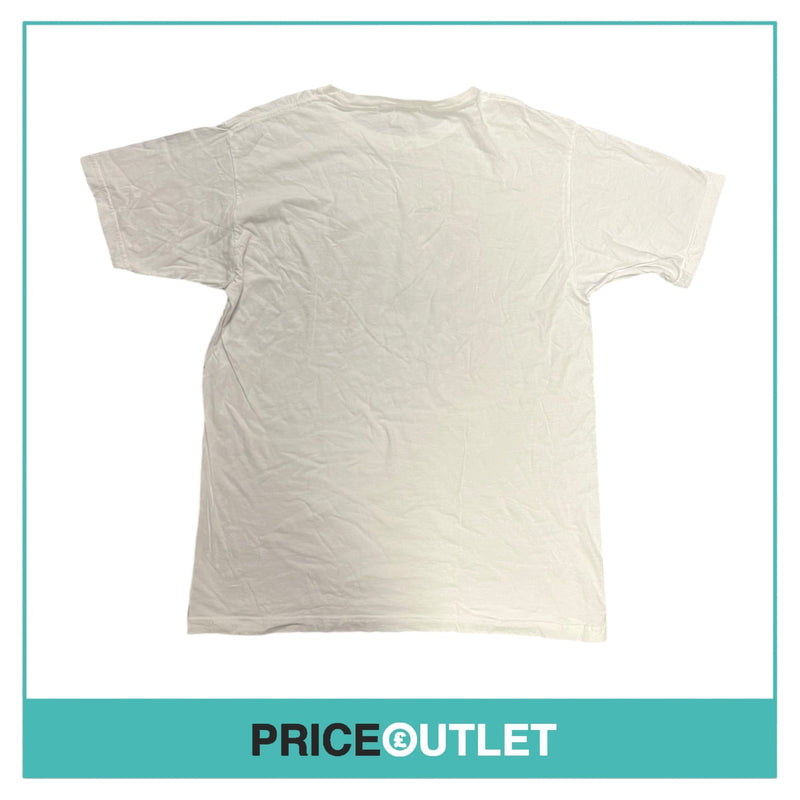 2K by Gingham - White Graphic T-Shirt - Size M - BRAND NEW WITH TAGS