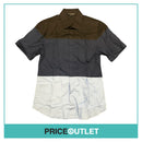 Jonathan Saunders - Blue and Black Colour Block Shirt - Size 50 - BRAND NEW WITH TAGS