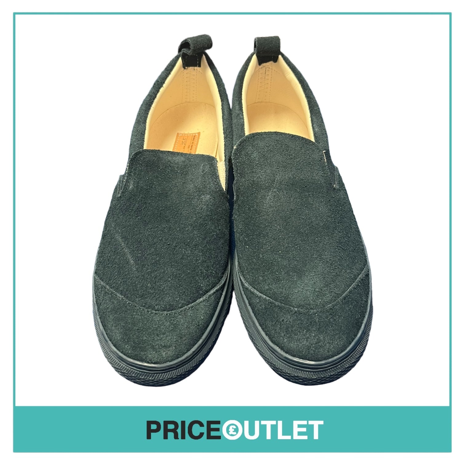 Buddy - Teal Suede Slip On Shoes - Size 25.5 - BRAND NEW