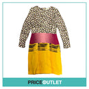 Mary Katrantzou - Multi Print Heavy Crepe Dress - Size 12 - BRAND NEW WITH TAGS