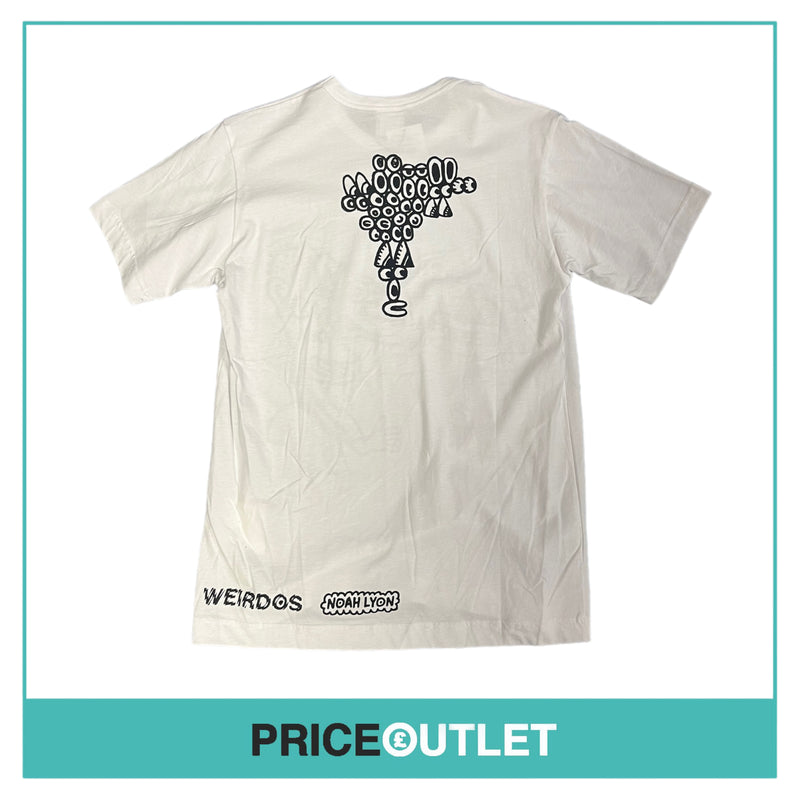 Dover Street Market - Weirdos by Noah Lyon White T-Shirt - Size S - BRAND NEW WITH TAGS