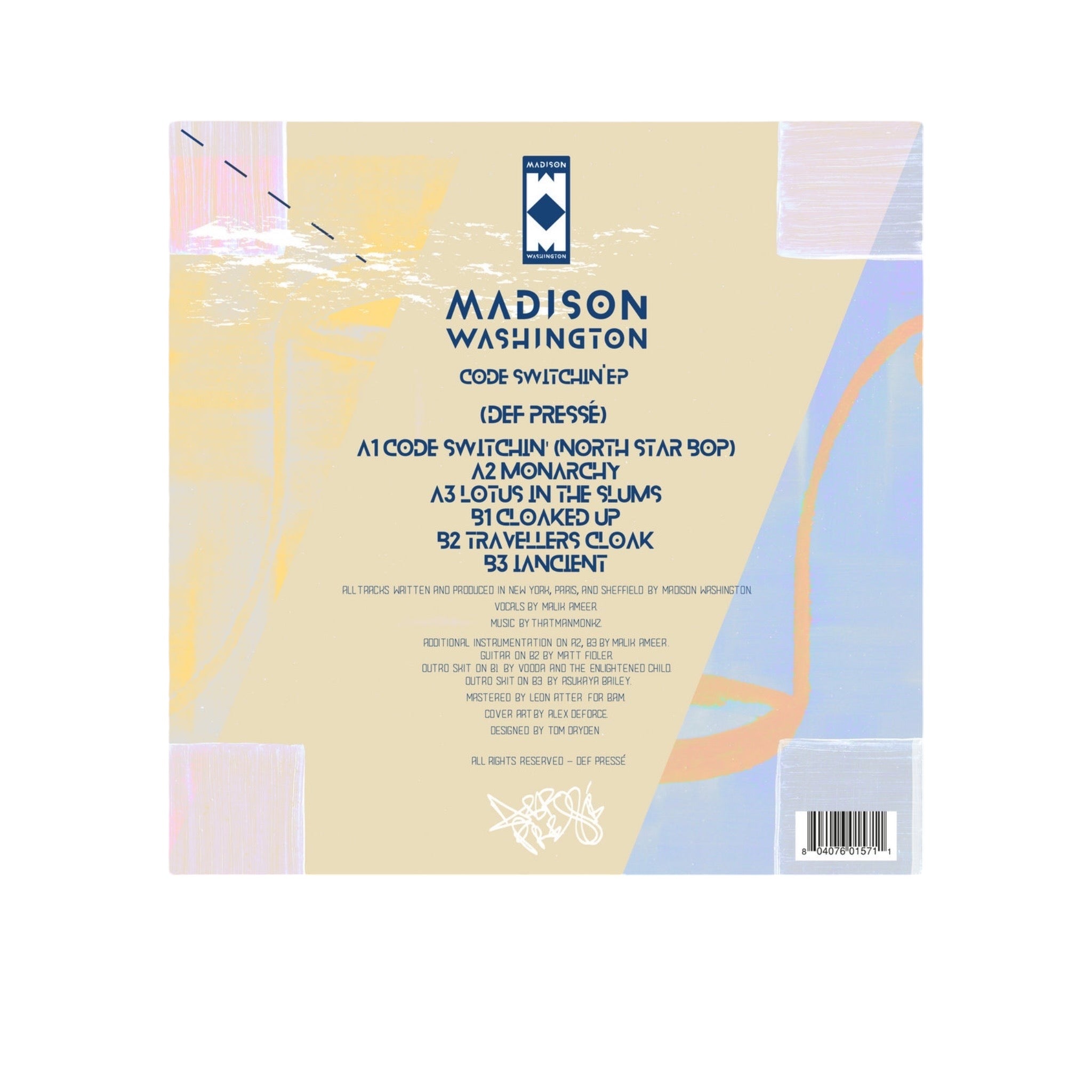 Madison Washington - Code switchin Vinyl