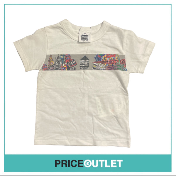 Dover Street Market - Original Children’s White T-Shirt - Size 90 - BRAND NEW WITH TAGS