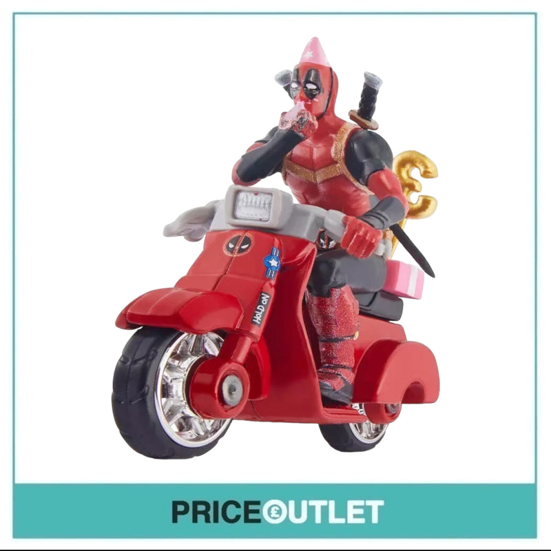 Hot Wheels Marvel - Deadpool Birthday Scooter SDCC Exclusive