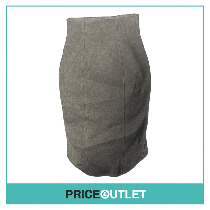 Haider Ackermann - Brown Wool Skirt - Size 36 - BRAND NEW WITH TAGS