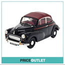 Vanguards - Morris Minor Convertible Van Die-Cast Replica (Black & Maroon) - Damaged Box