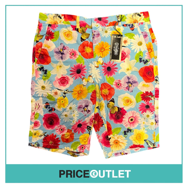 Gitman Bros - Flower and Butterfly Printed Shorts - Size 30 - BRAND NEW WITH TAGS