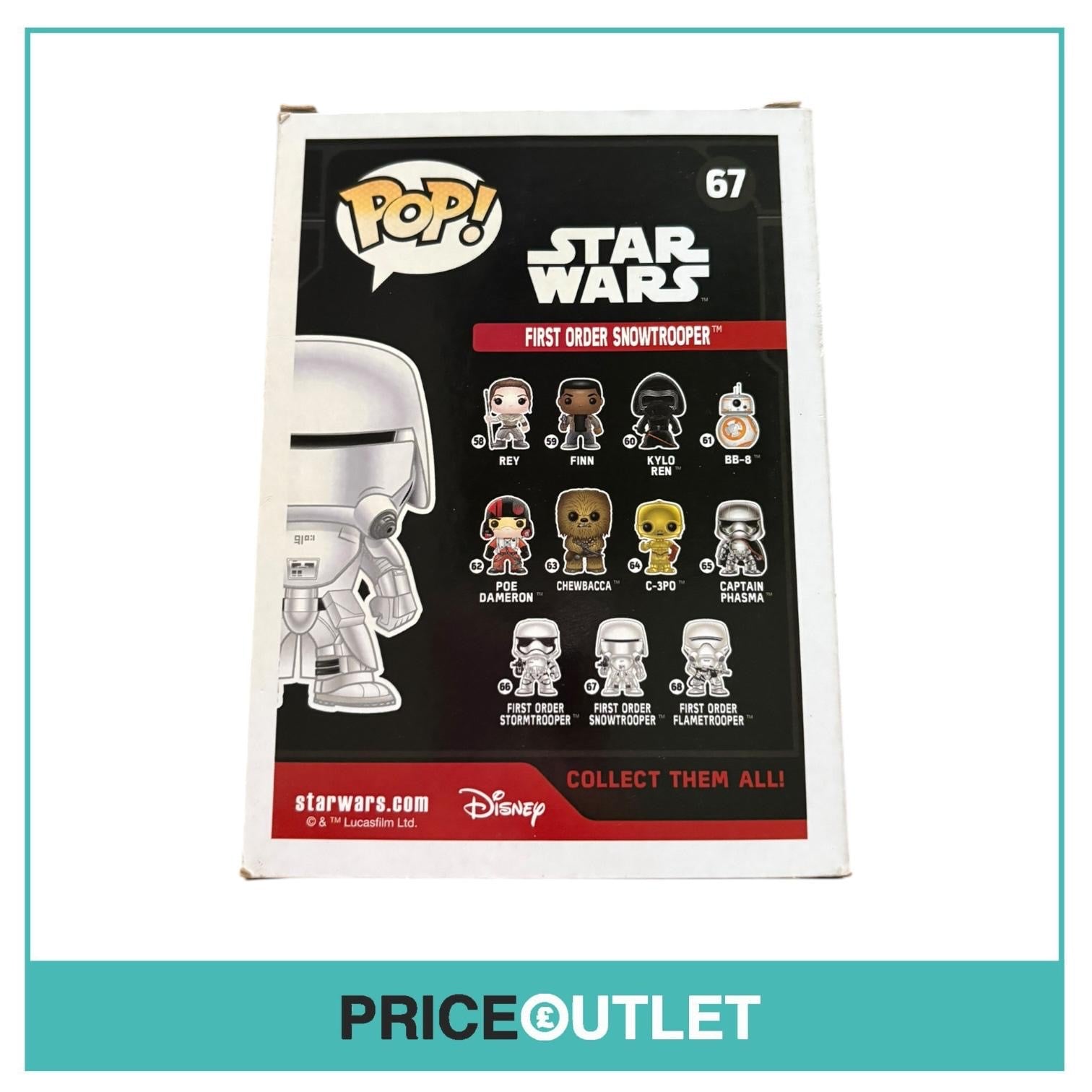 Funko - Star Wars - First Order Snowtrooper