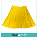 Casey Vidalenc - Satin Mustard Skirt with Pockets - Size 40 - BRAND NEW WITH TAGS