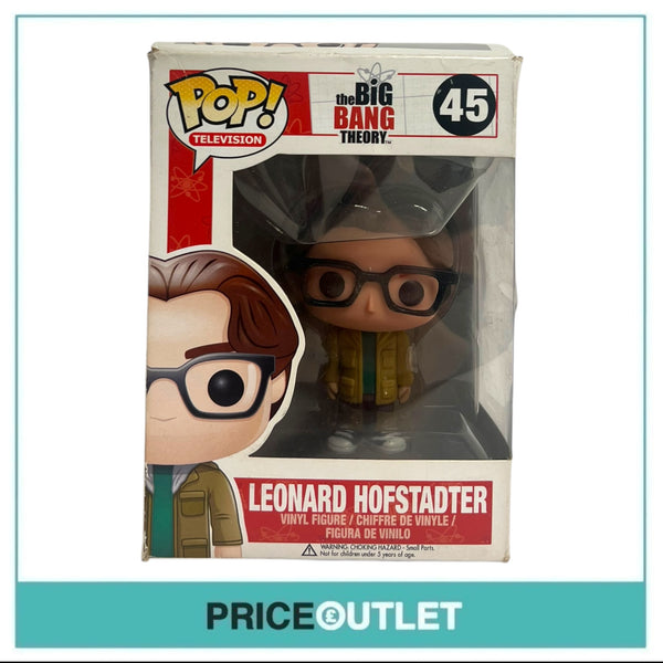 Funko - The Big Bang Theory - Leonard Hofstadter #45 (Damaged)