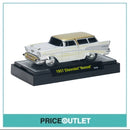 M2 Machines - Ground Pounders 1957 Chevrolet Nomad R05 (White & Gold)