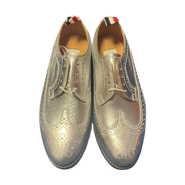 Thom Browne - Silver Brogues - Size 37.5 - BRAND NEW WITH TAGS