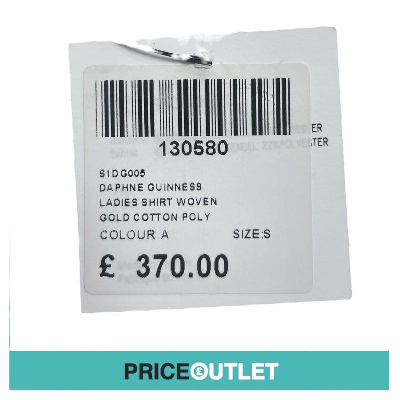 Daphne Guinness - Ladies Woven Shirt - Size S - BRAND NEW WITH TAGS
