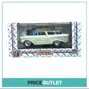 M2 Machines - Ground Pounders 1957 Chevrolet Nomad R05 (White & Gold)