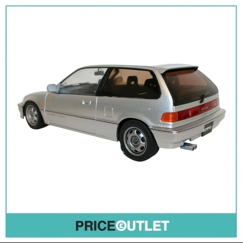 Triple9 Collection - 1987 Honda Civic EF-3 (Silver) - Damaged Box