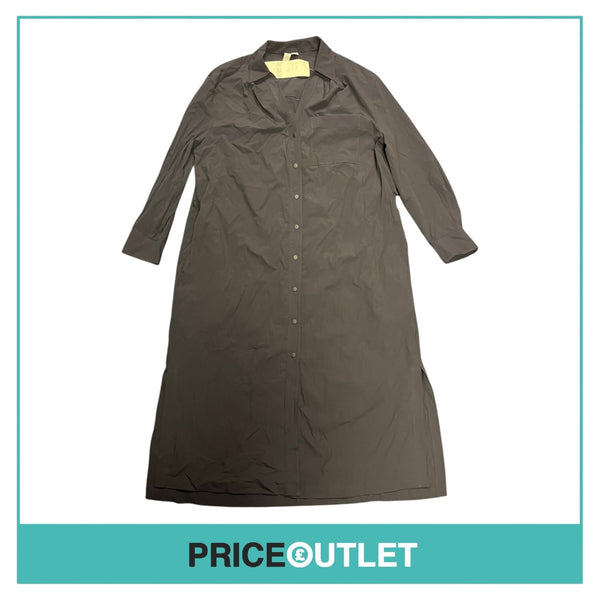 Sweaty Betty - Navy Blue Commuter Shirt Dress - Size M - BRAND NEW WITH TAGS