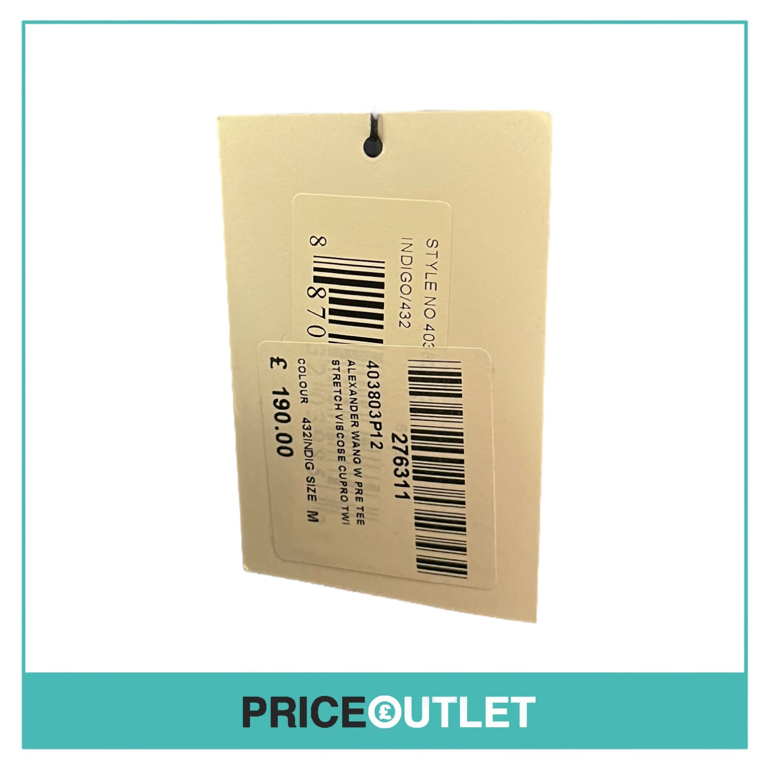 Alexander Wang - Blue Tailored Shorts - Size M - BRAND NEW WITH TAGS