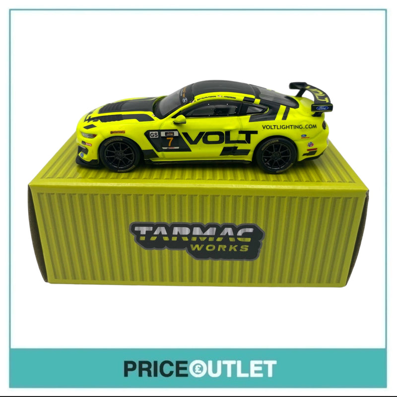 Tarmac Works - Volt Ford Mustang GT4 (Yellow) - Damaged