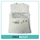 Creative Growth For Everybody - Boats Grey Muscle Top - Size XS - BRAND NEW WITH TAGS